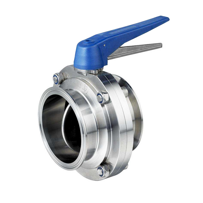 Tri-Clamp Butterfly Valve With Multi-Position Handle