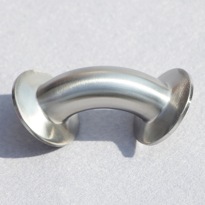 90 degree clamped elbow pipe fittings
