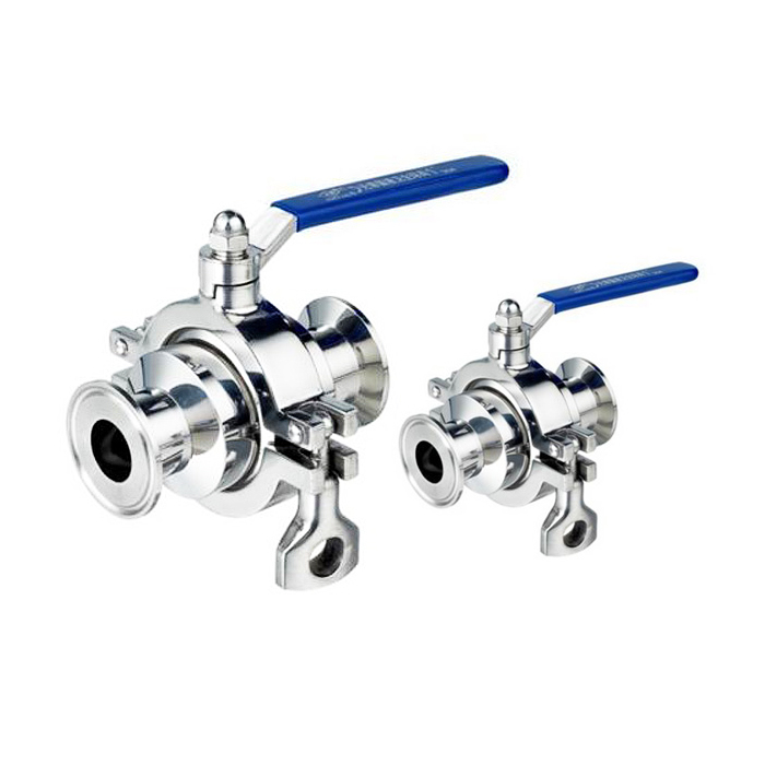 Clamped non-retention ball valve manufacturer