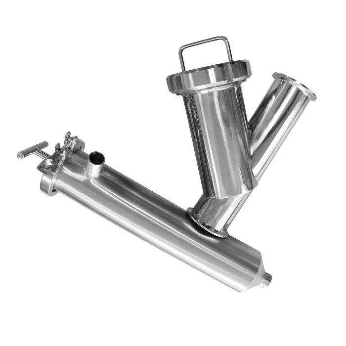 Filter sanitary Y type strainer for water treatment