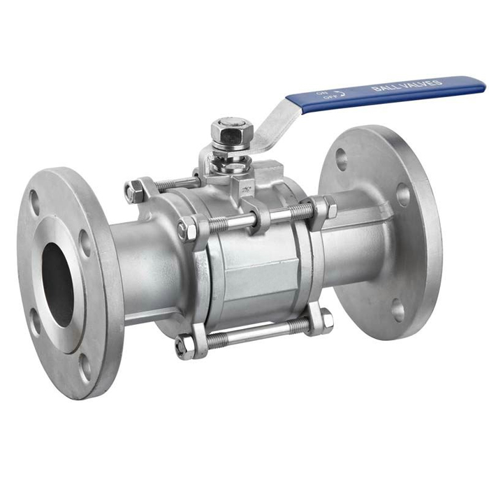 Sanitary Ball Valve with Flange End