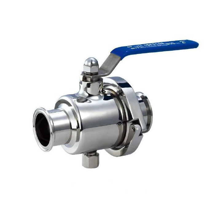 Sanitary Clamped Non-retention Ball Valve