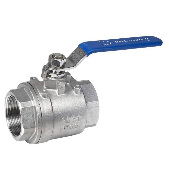 Two-piece Internal Thread Ball Valve